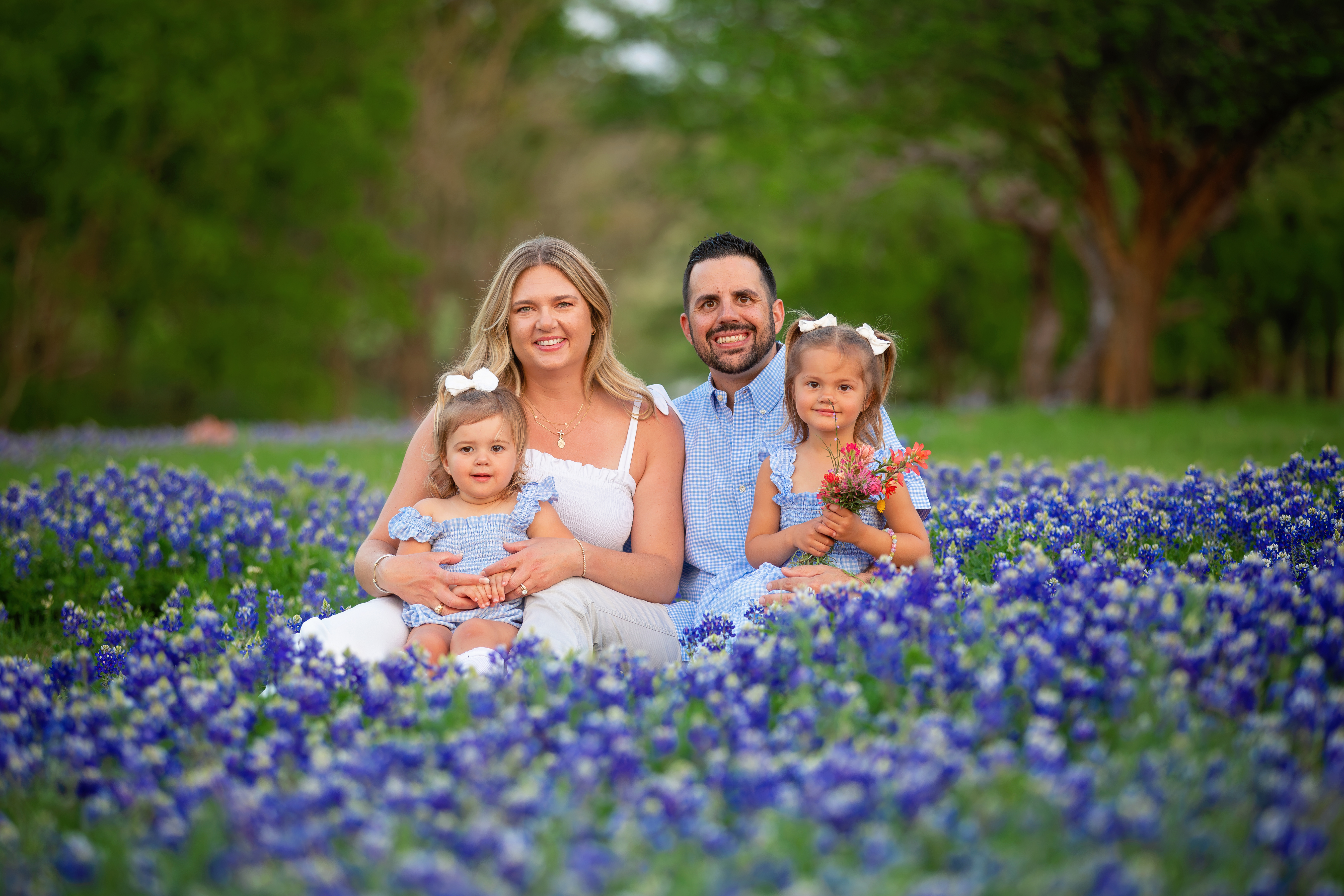 A Texas family at home